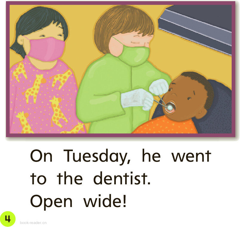 GK Beyond U03W3 Cal's Busy Week绘本故事第5页