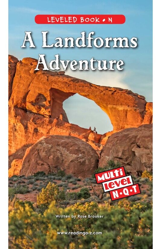 A Landforms Adventure绘本故事第2页