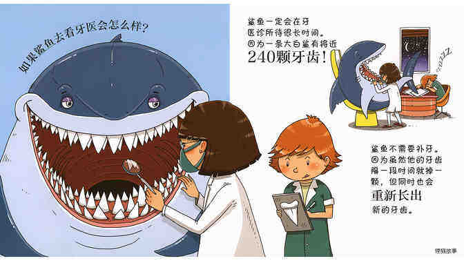 鲨鱼会做体操吗？绘本故事第5页