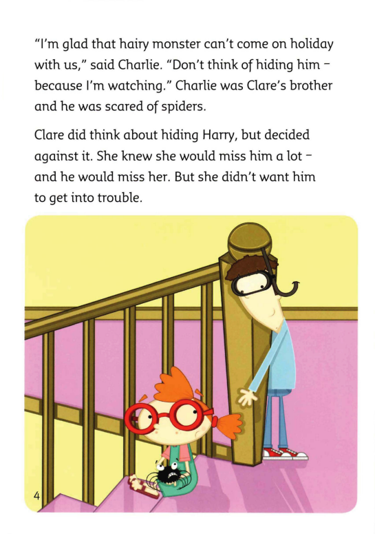 Harry the Clever Spider on holiday绘本故事第5页