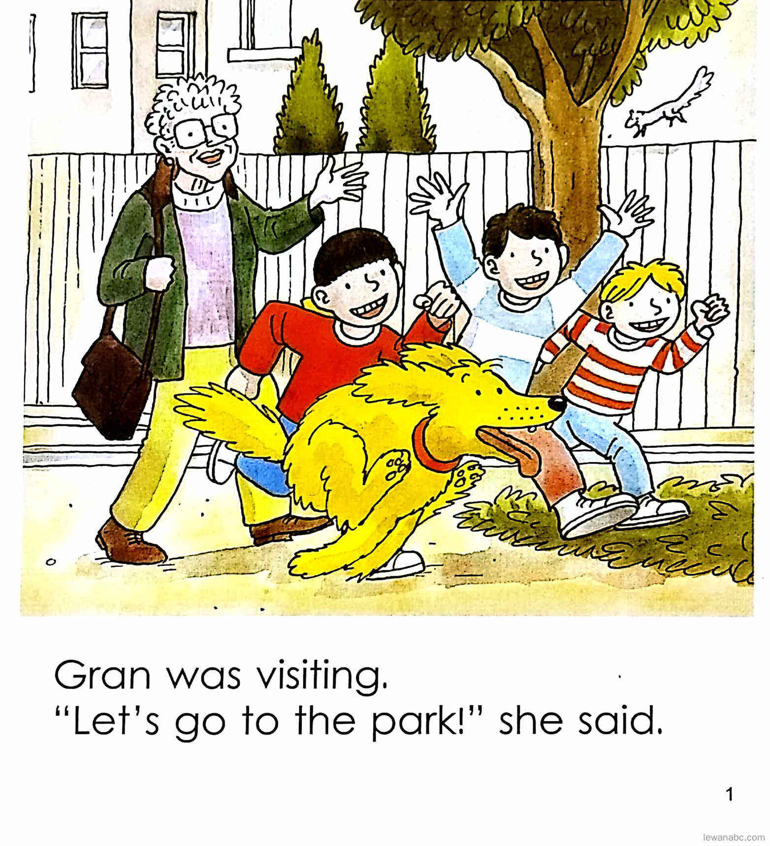 The Good Luck Stone绘本故事第3页