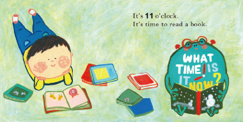 What time is it now绘本故事第5页