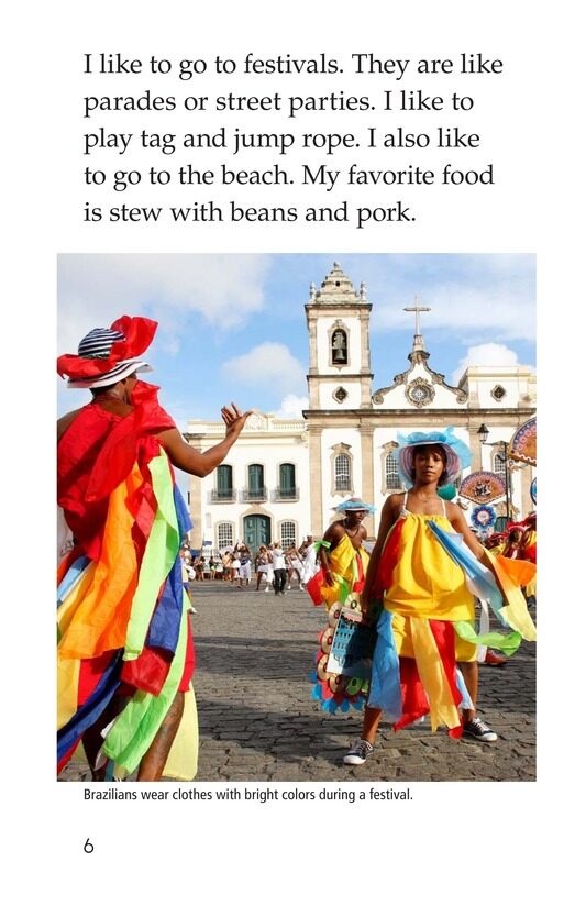 Friends Around the World绘本故事第5页