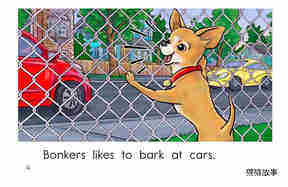 Bonkers Likes to Bark绘本故事第4页