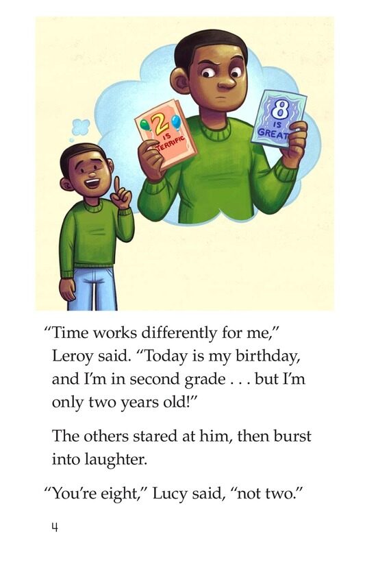 Leap Year Birthday绘本故事第4页