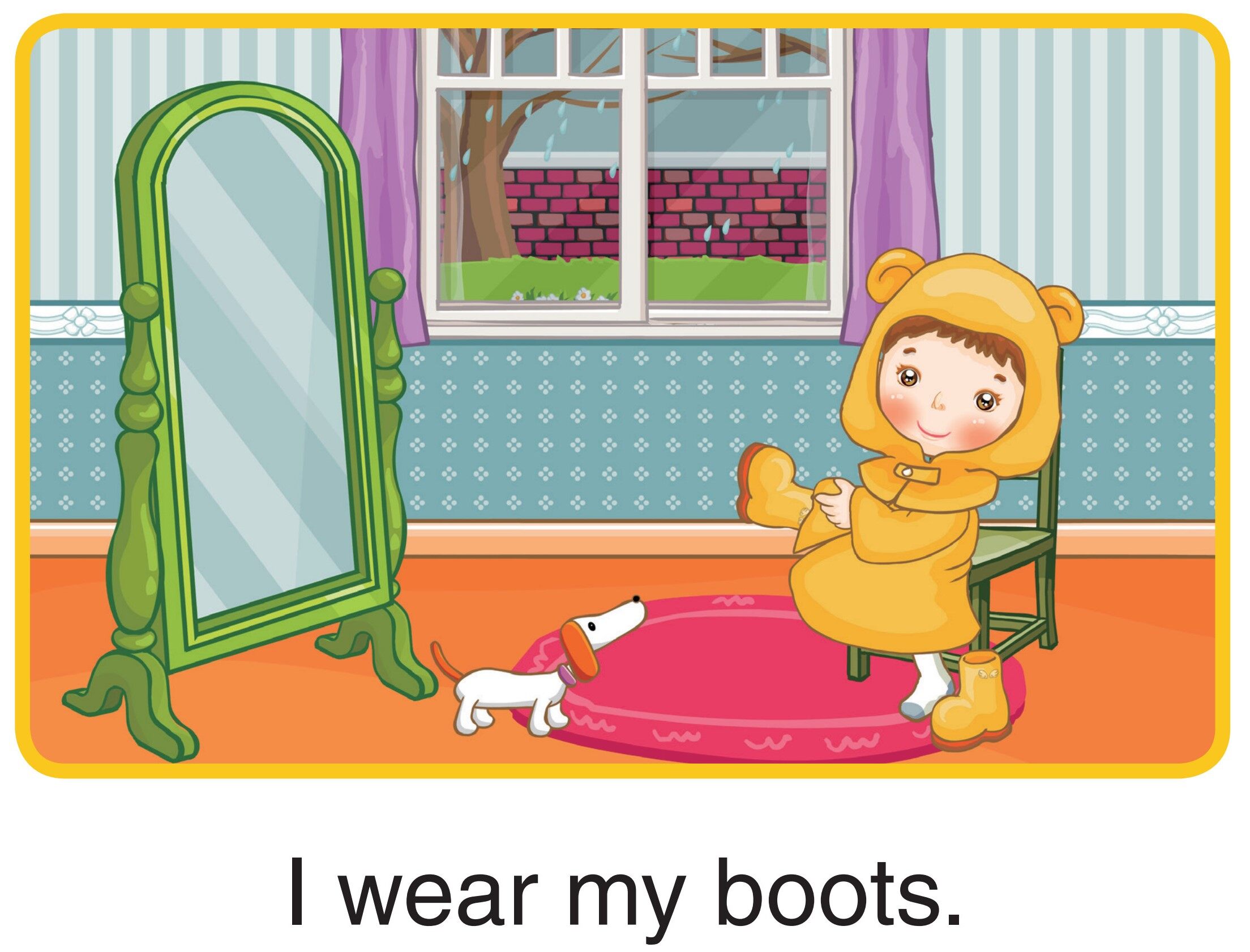 On a Rainy Day绘本故事第4页