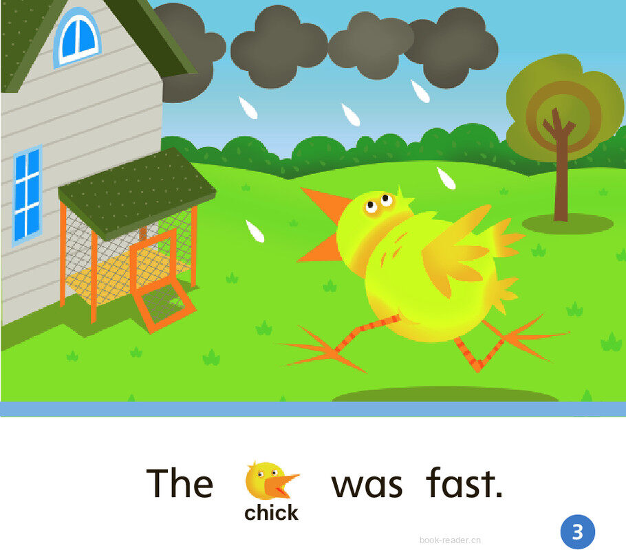 GK Approach U06W2 The Rain绘本故事第4页