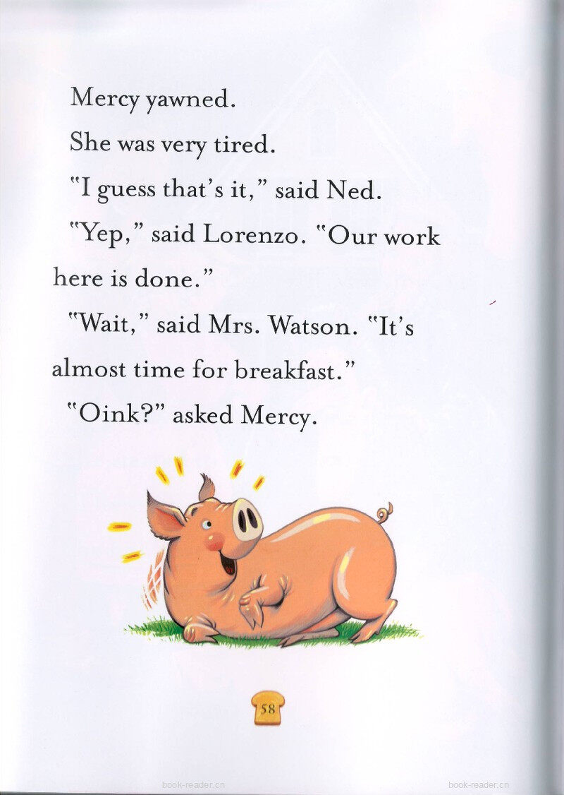 1-10 Mercy Watson to the Rescue绘本故事第4页