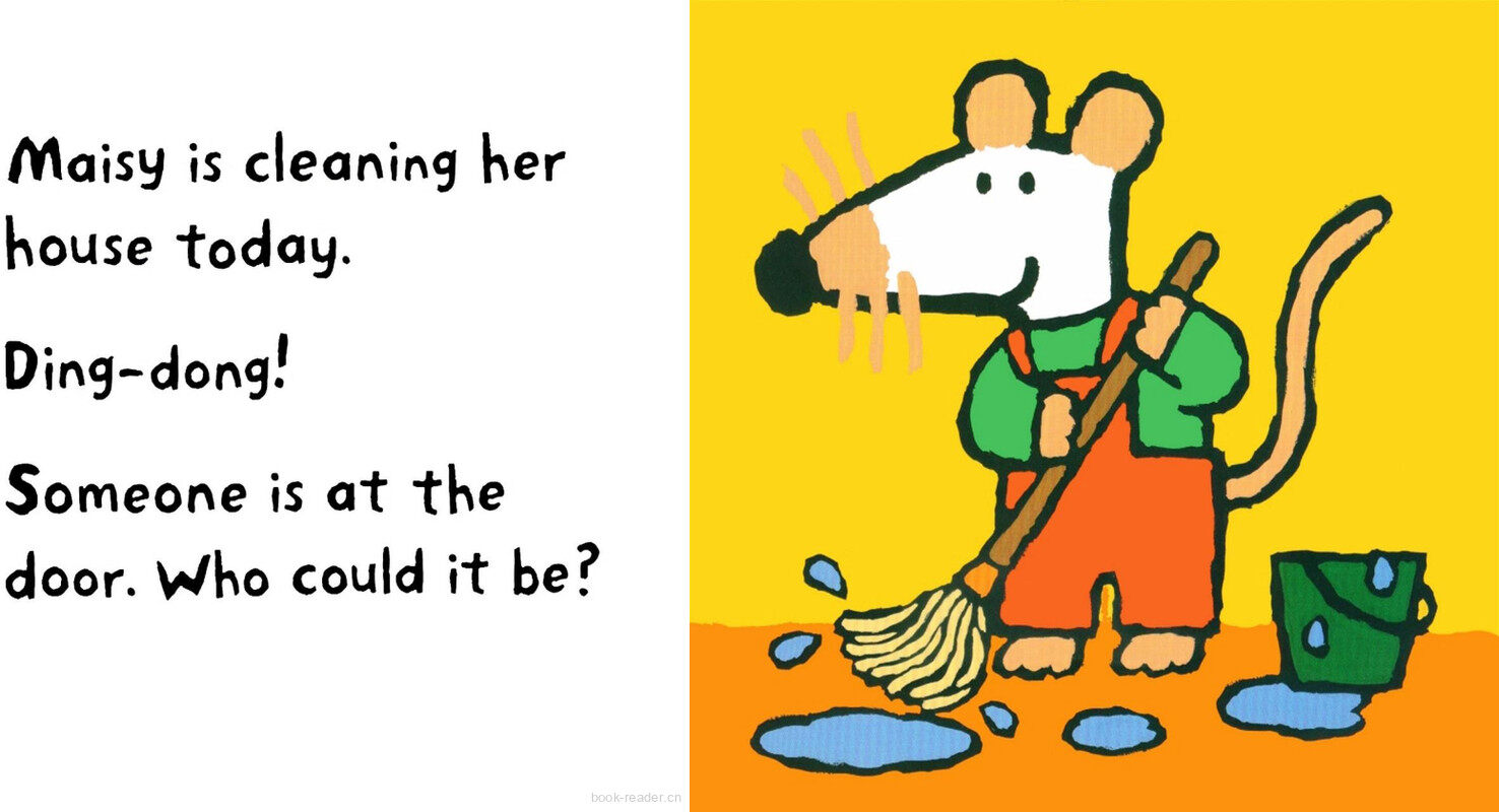 Maisy Cleans Up绘本故事第3页