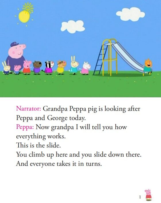 Grandpa At The Playground绘本故事第3页