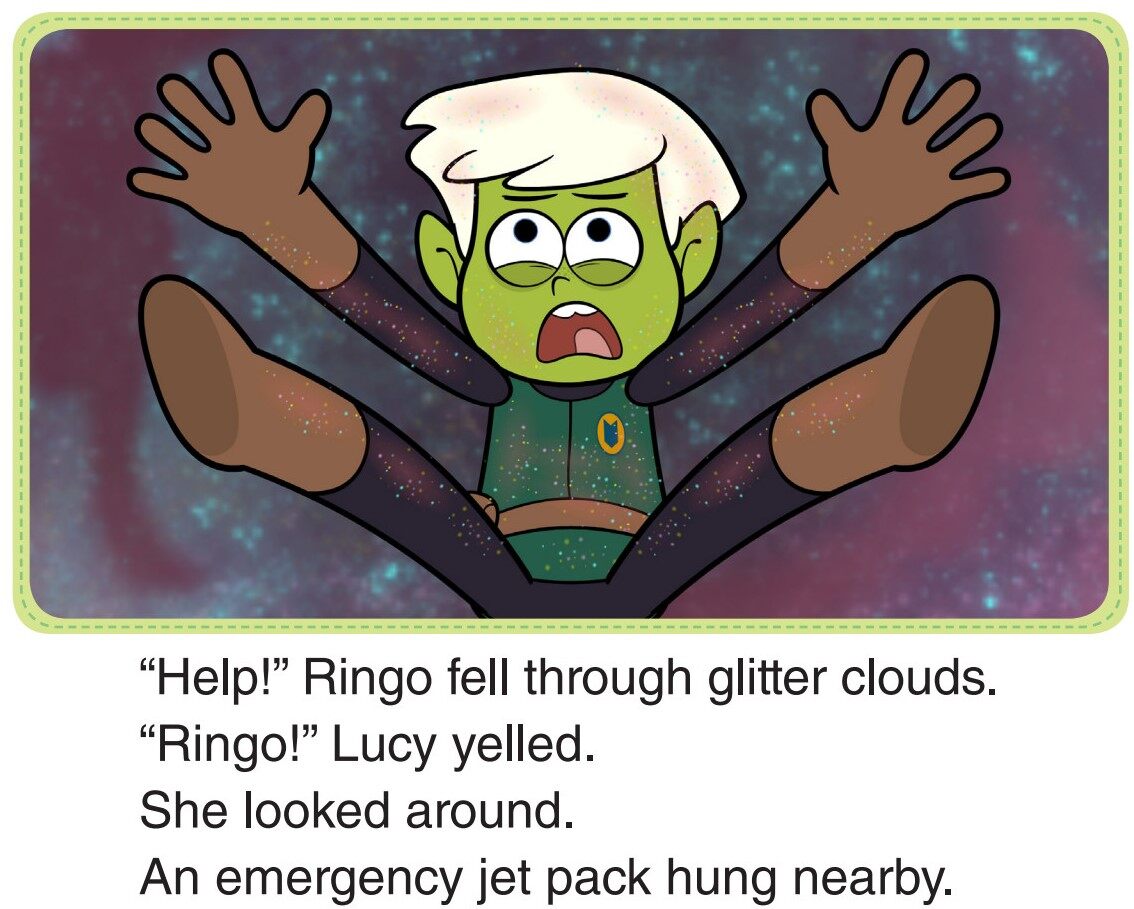 Lucy to the rescue绘本故事第3页