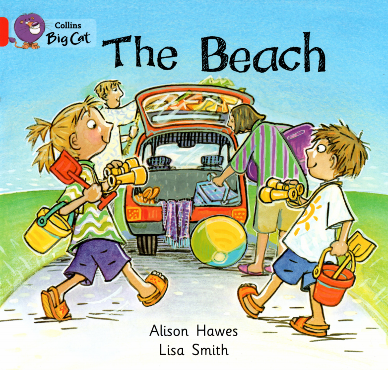 The Beach绘本故事第2页