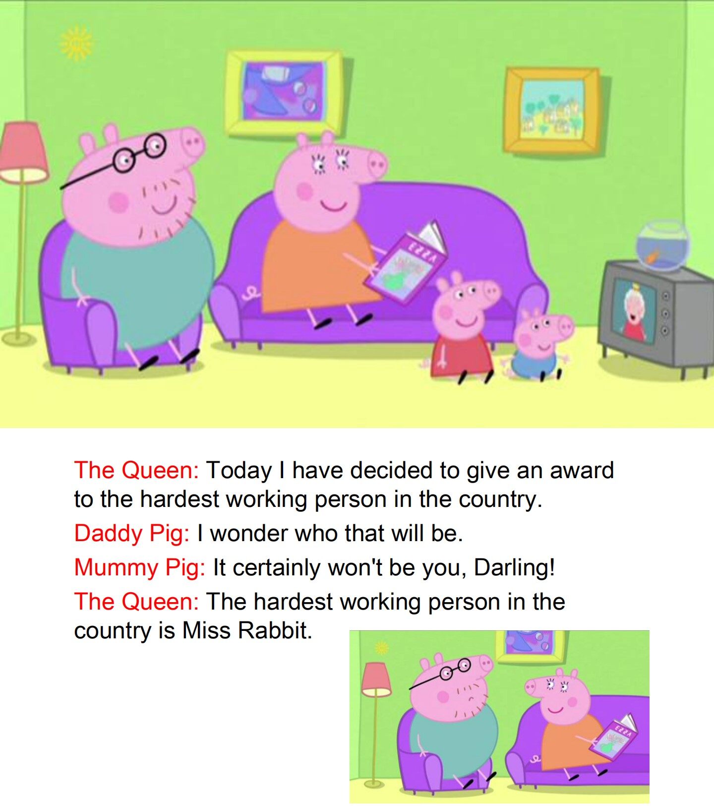 The Queen绘本故事第4页