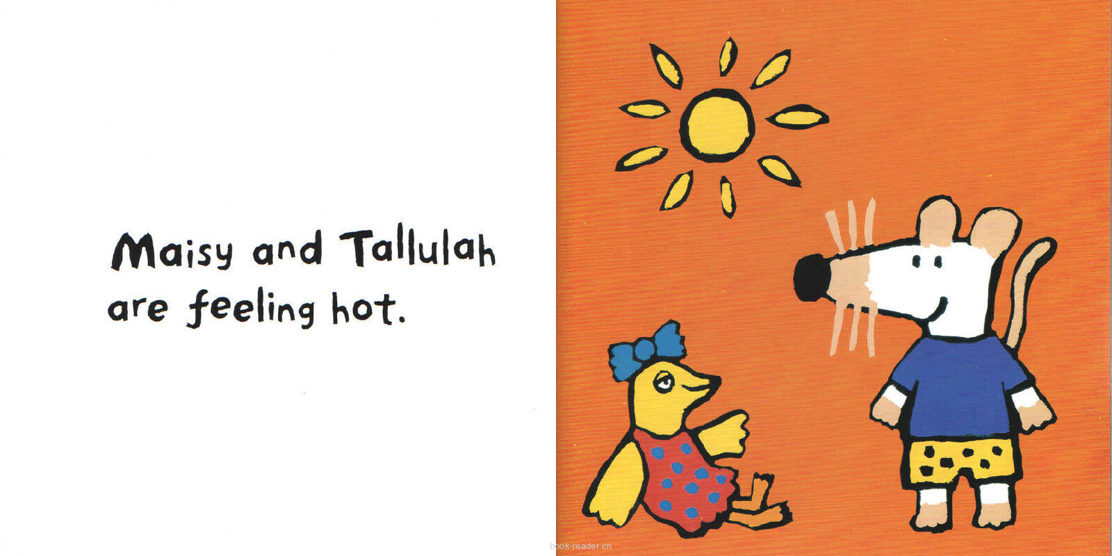 Maisy's Pool绘本故事第3页