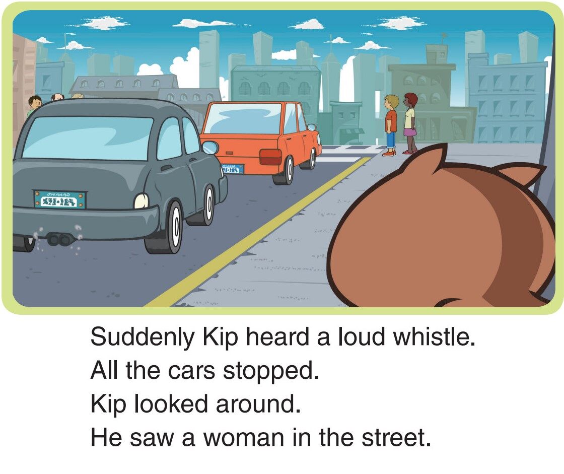 The Police Officer绘本故事第4页