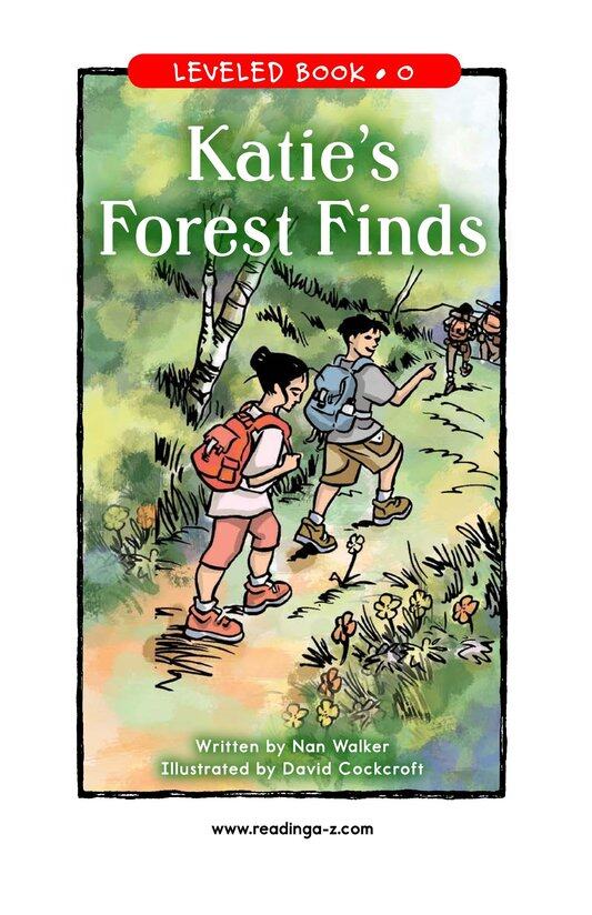 Katie's Forest Finds绘本故事第2页