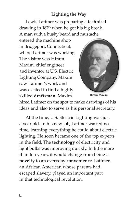 Lewis Howard Latimer绘本故事第3页