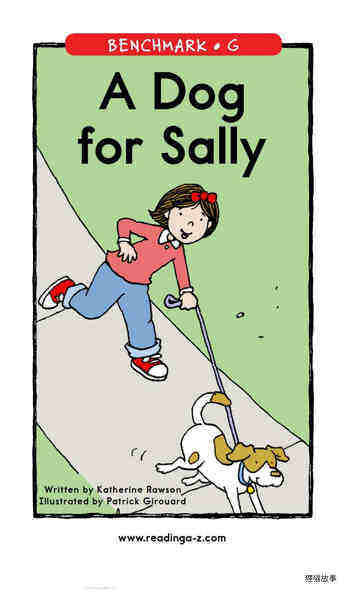A Dog for Sally绘本故事第2页