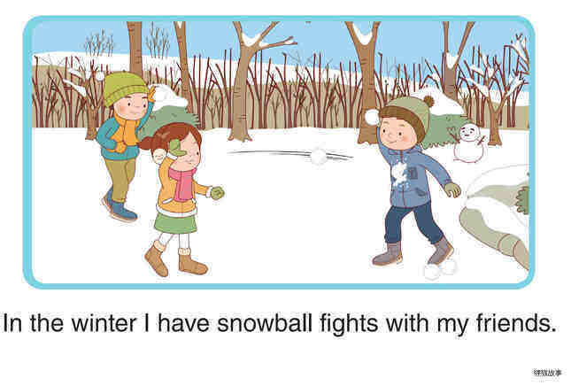 Summer and Winter Fun绘本故事第5页
