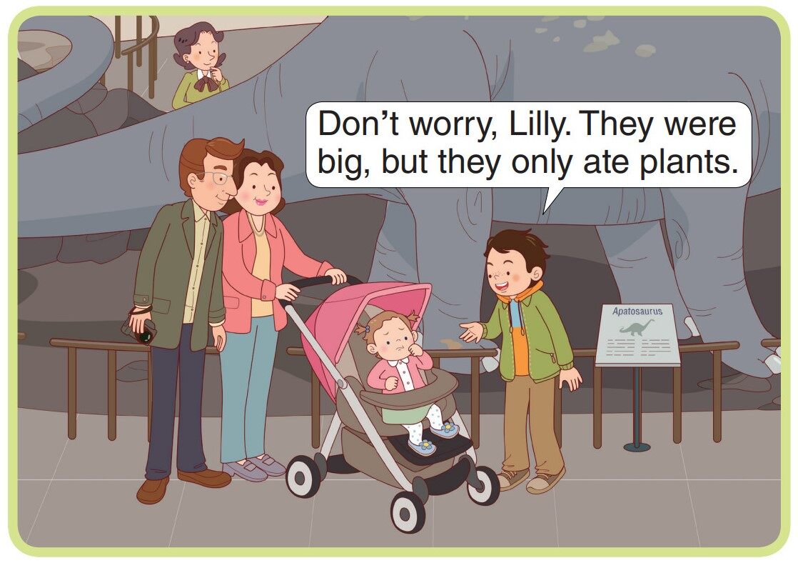 Dinosaurs!绘本故事第5页