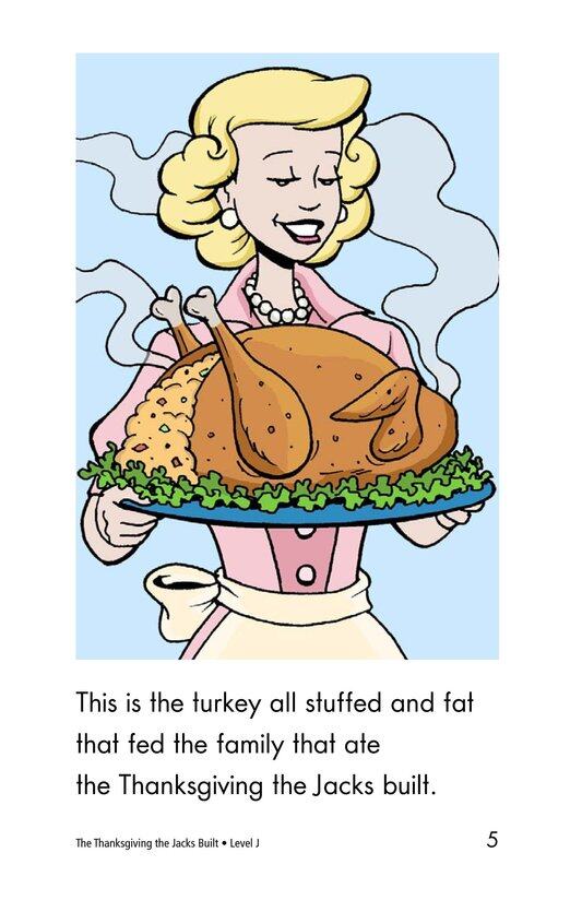 The Thanksgiving the Jacks Built绘本故事第5页