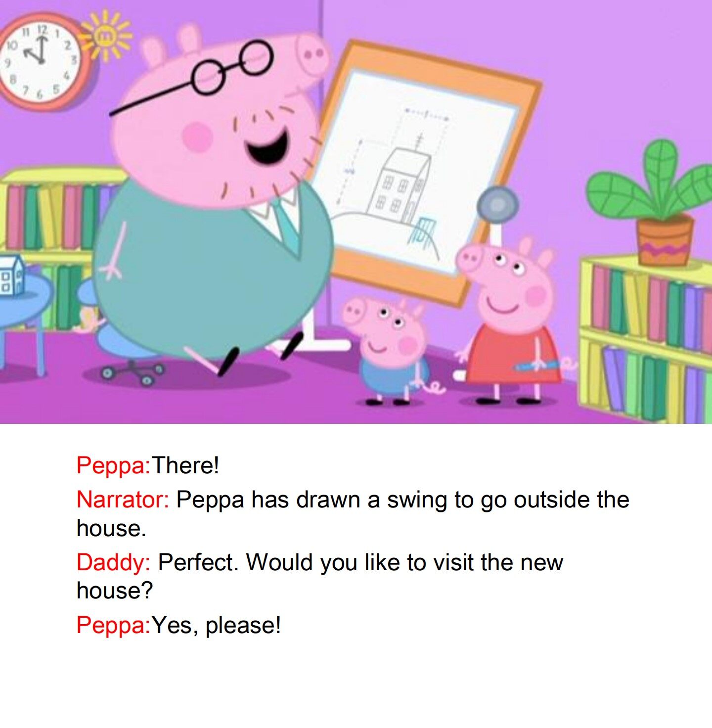 The new house绘本故事第4页