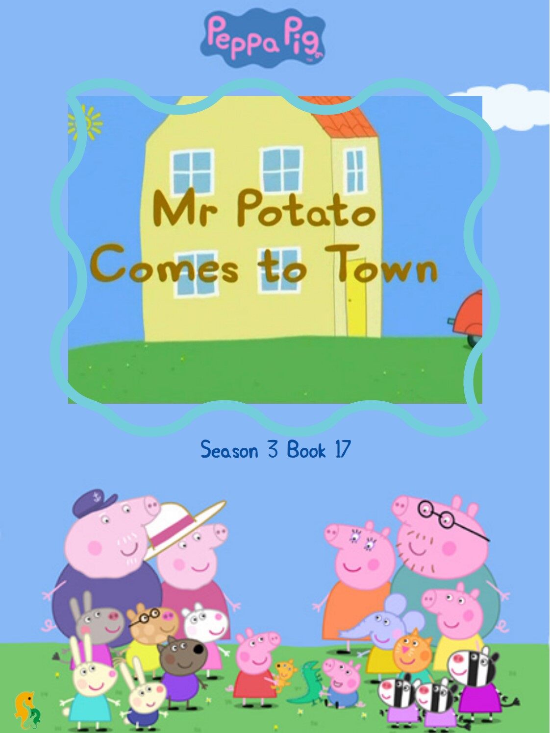 Mr Potato Comes to Town绘本故事第2页