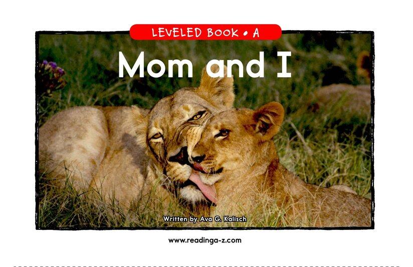 Mom and I绘本故事第2页