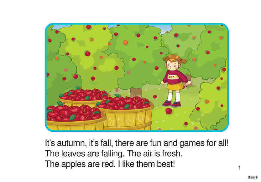 Autumn's Coming!绘本故事第3页