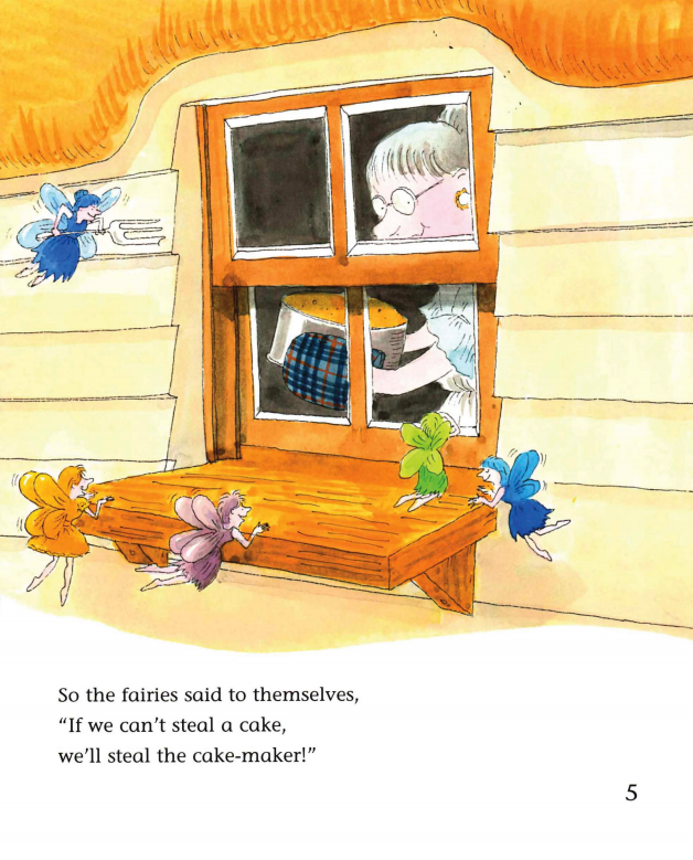 The Woman who Fooled the Fairies绘本故事第5页