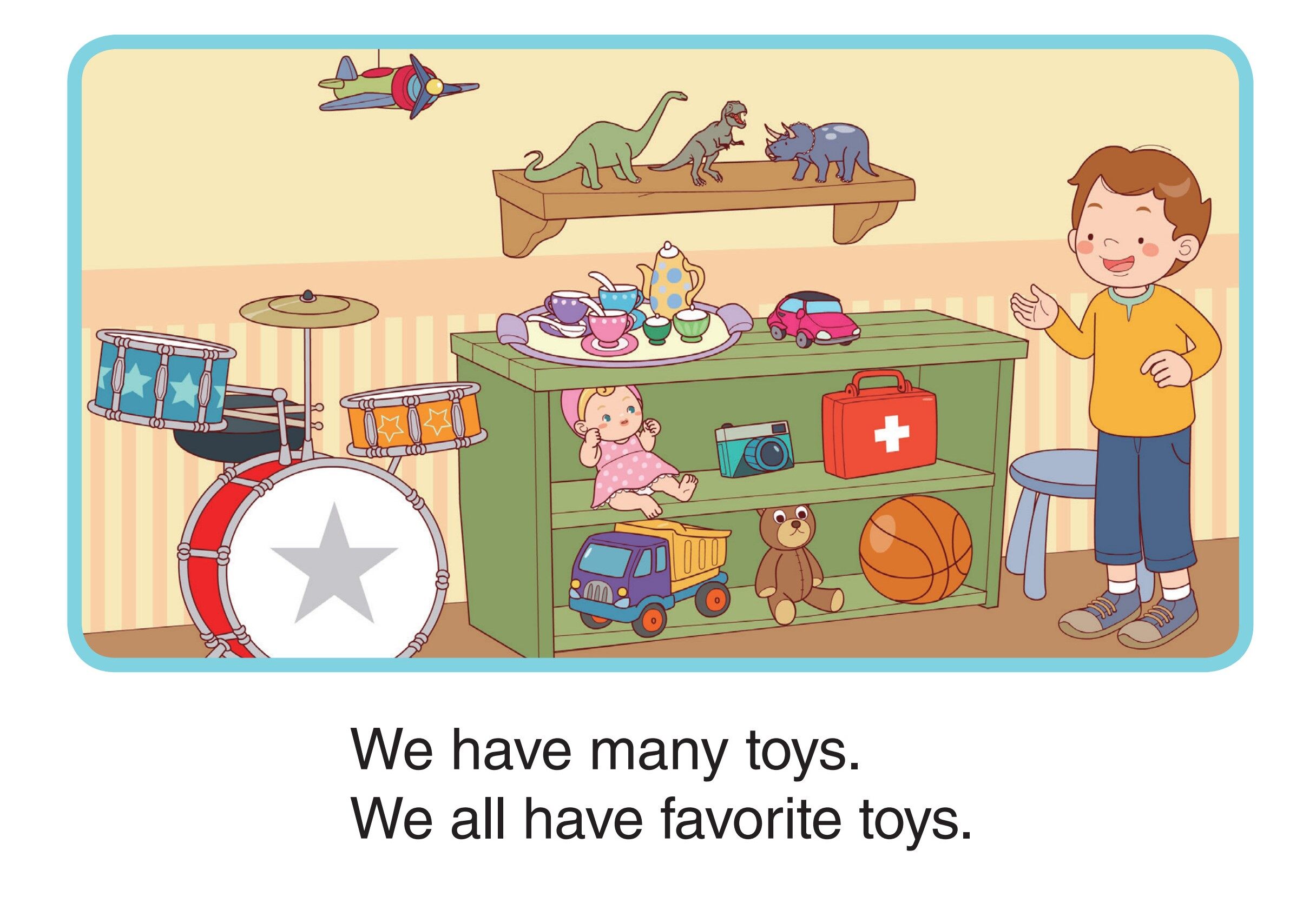 Favorite Toys绘本故事第2页