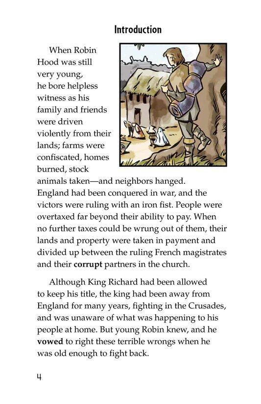 How Little John Joined Robin Hood绘本故事第3页