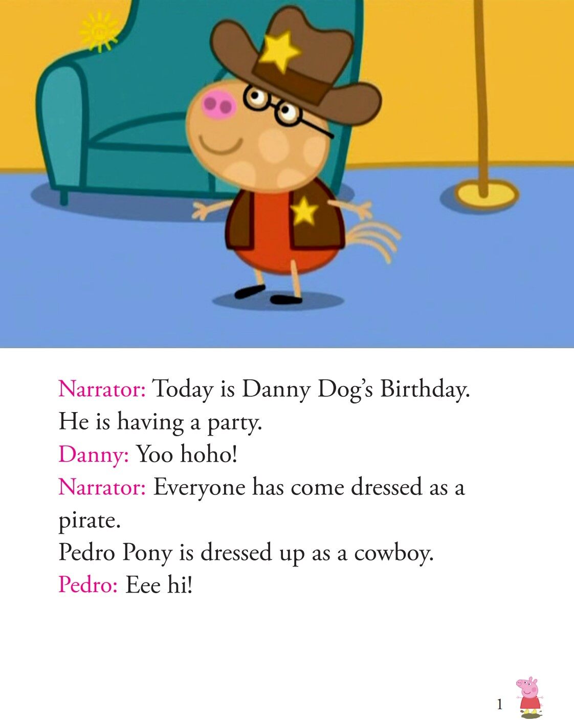 Danny's Pirate Party绘本故事第3页