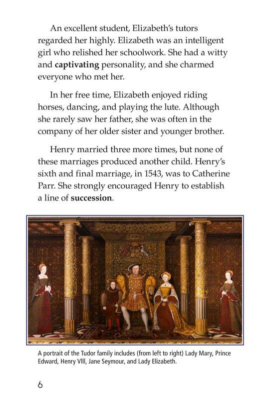 Queen Elizabeth I绘本故事第5页