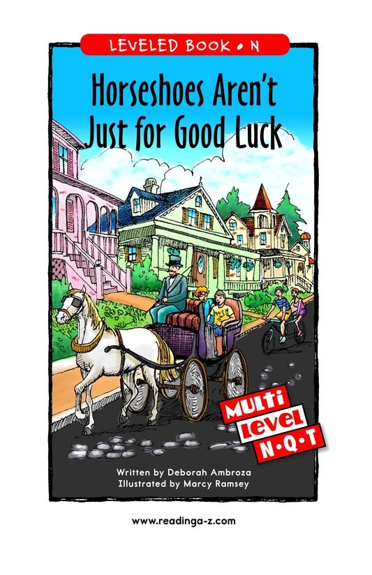 Horseshoes Aren't Just for Good Luck绘本故事第2页