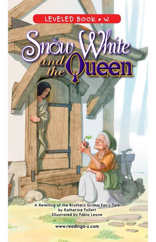 Snow White and the Queen绘本故事第2页