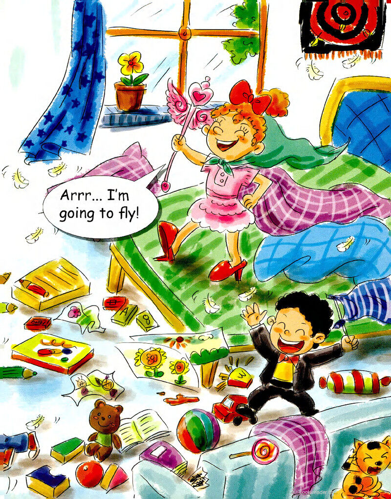  A Messy Room-1绘本故事第3页