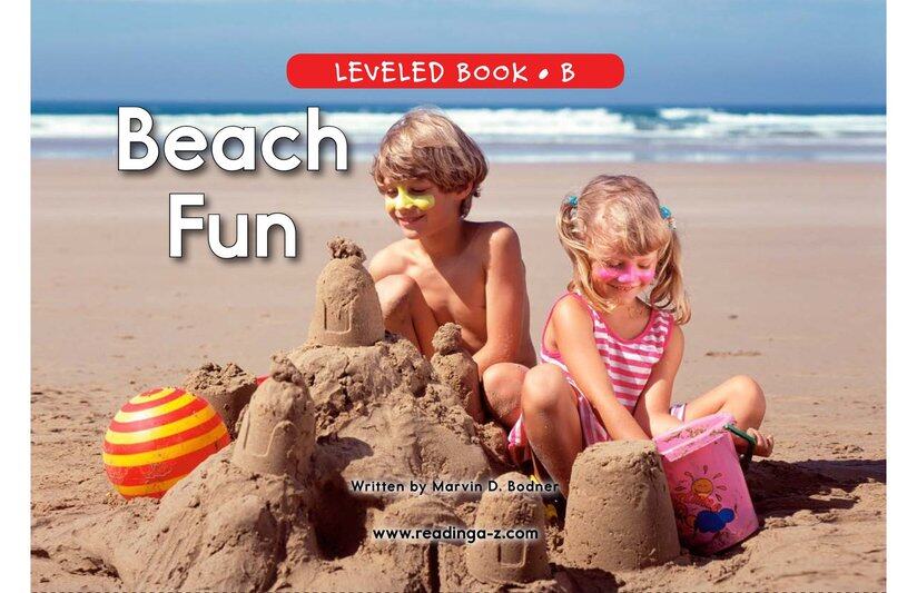 Beach Fun绘本故事第2页