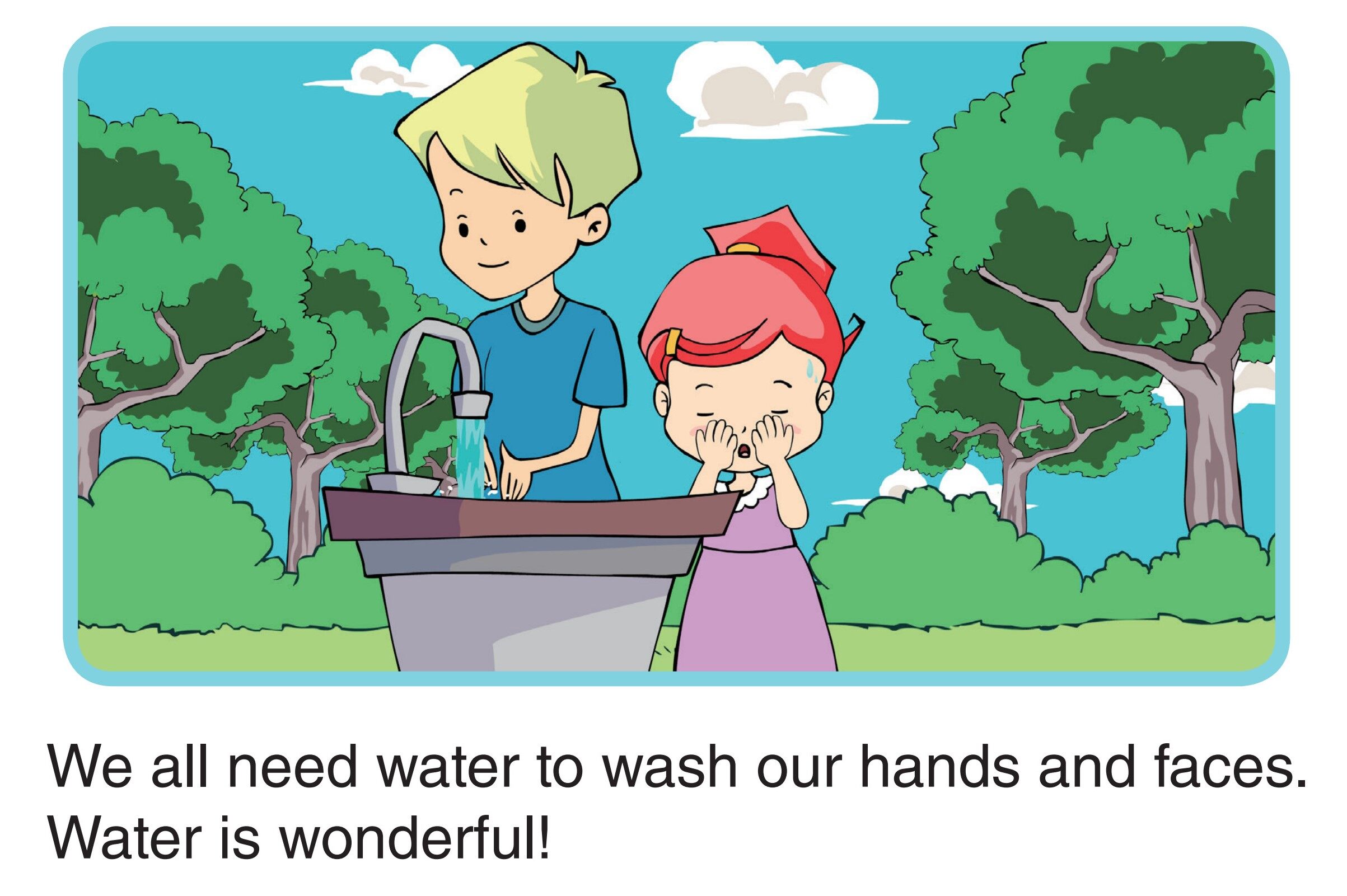 Wonderful Water绘本故事第4页