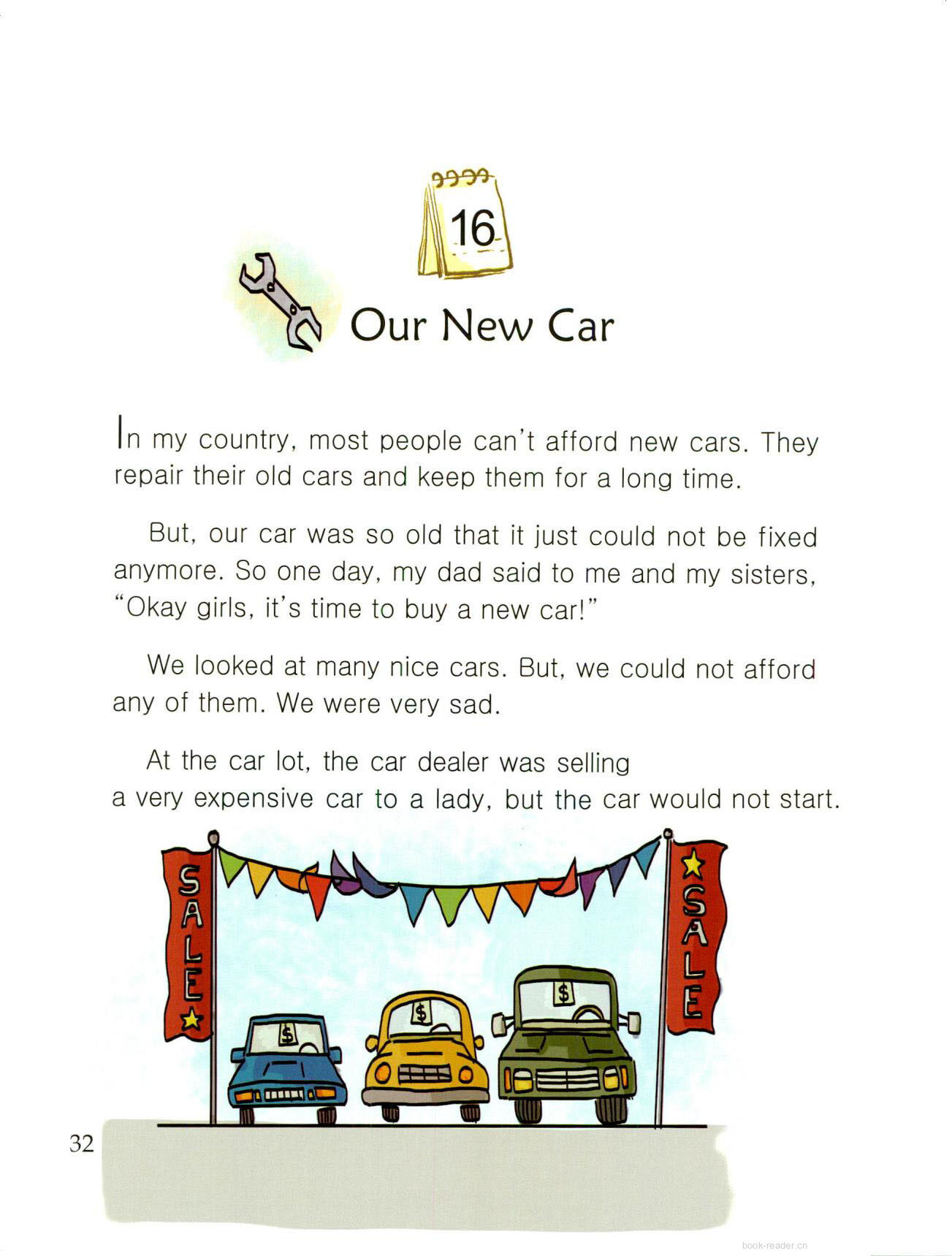 Our New Car绘本故事第2页