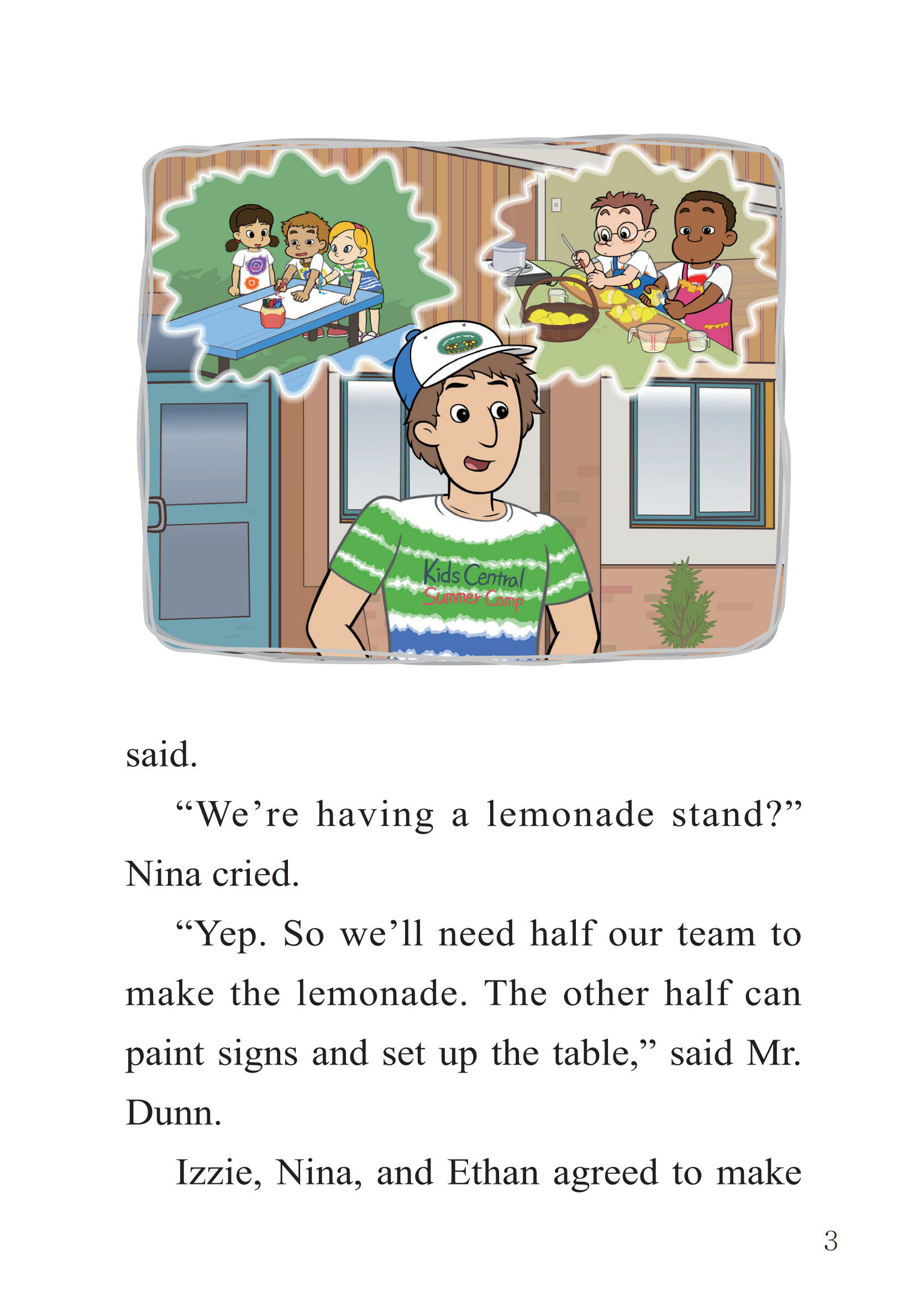 The Lemonade Stand绘本故事第5页