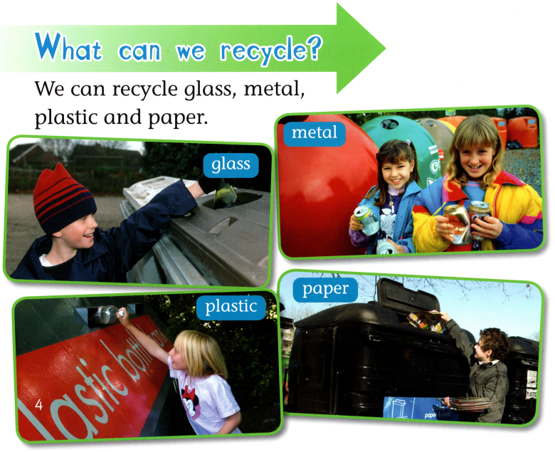 New from Old：Recycling Plastic绘本故事第5页