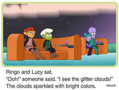 The Glitter Clouds绘本故事第5页