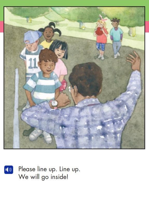 It Is Time to Get in Line绘本故事第5页