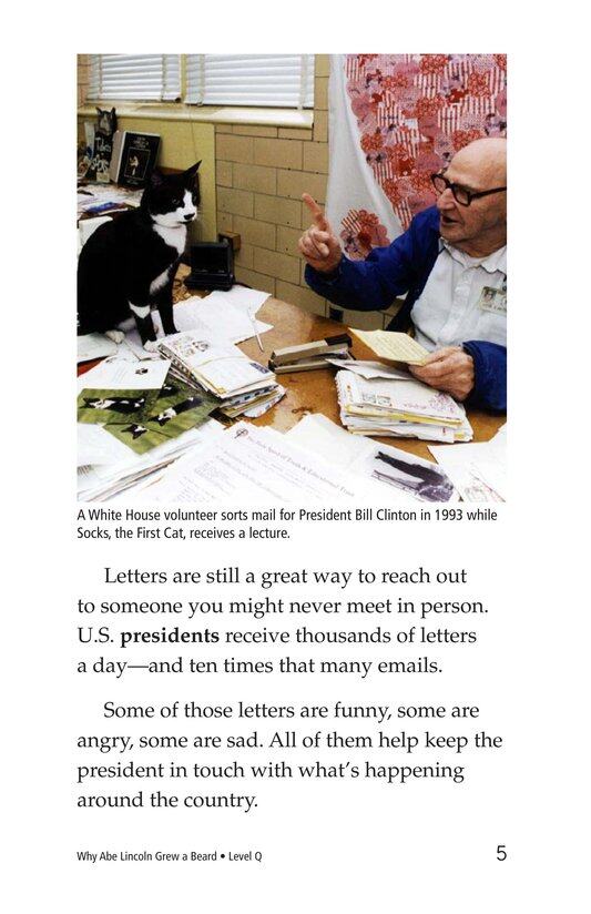 Why Abe Lincoln Grew a Beard绘本故事第4页