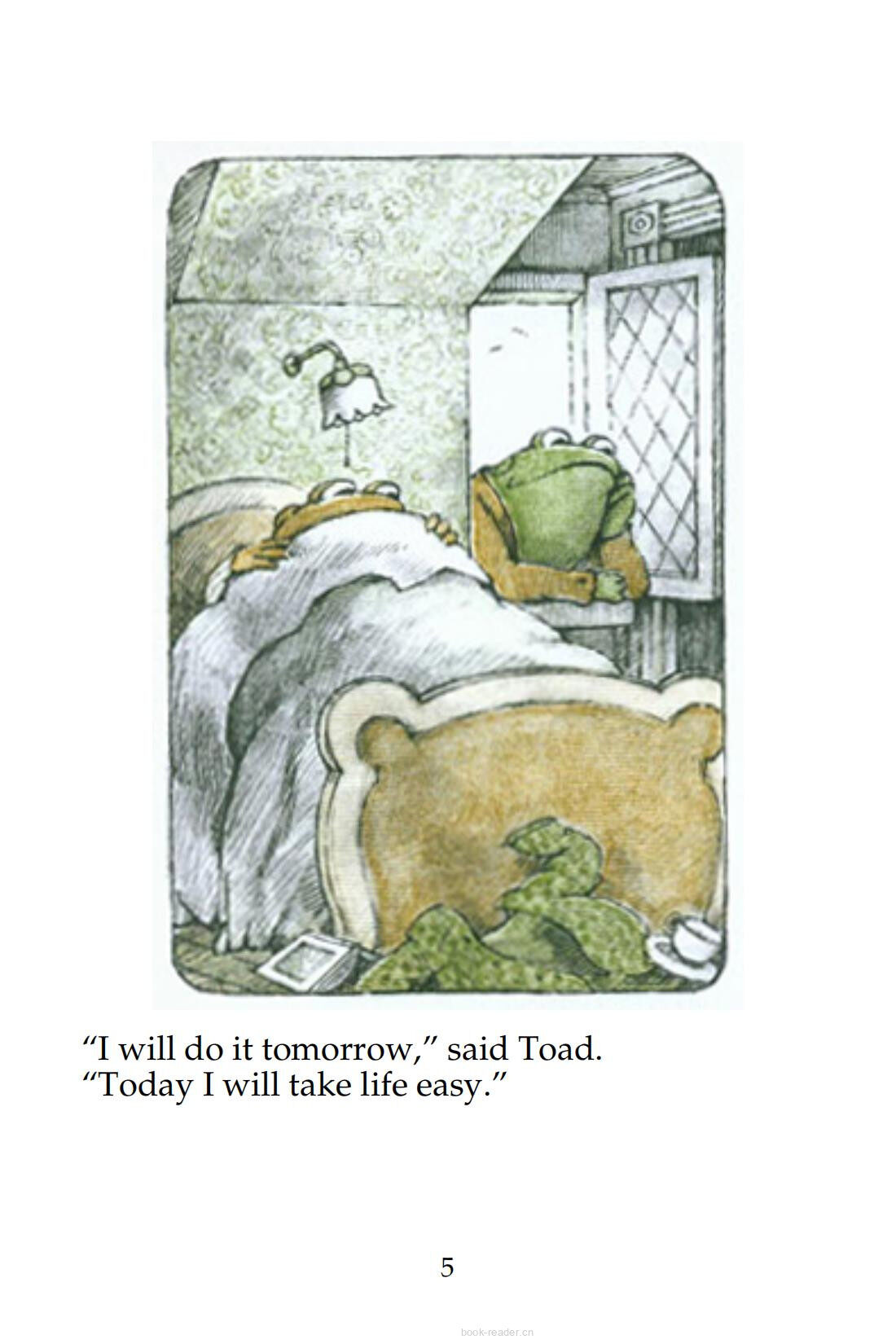 4-01 Tomorrow绘本故事第4页