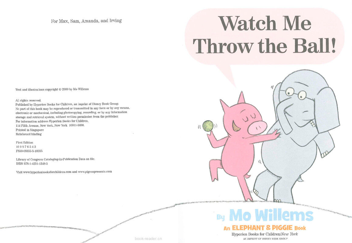 Watch Me Throw the Ball绘本故事第3页