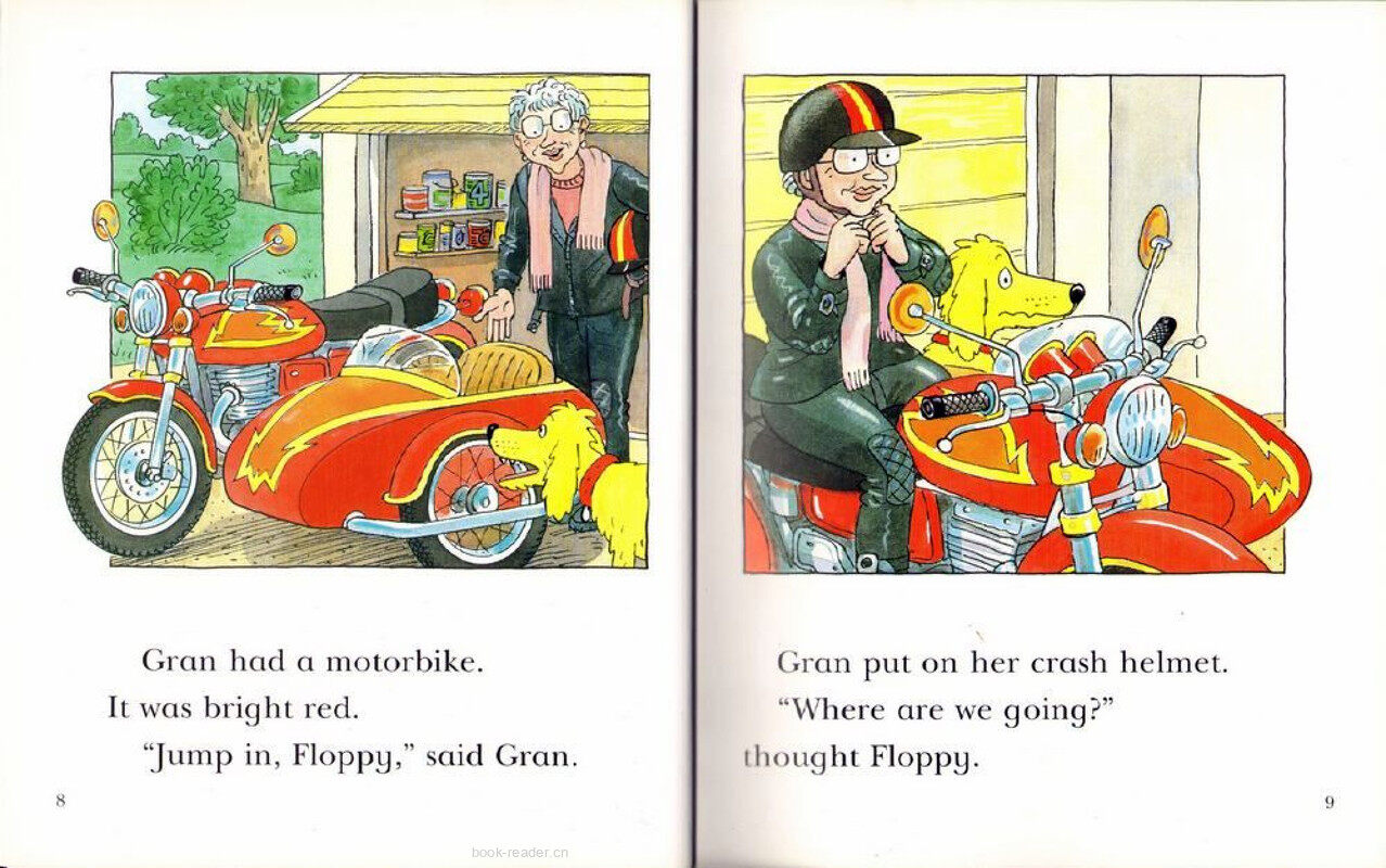 4A Looking After Gran绘本故事第5页