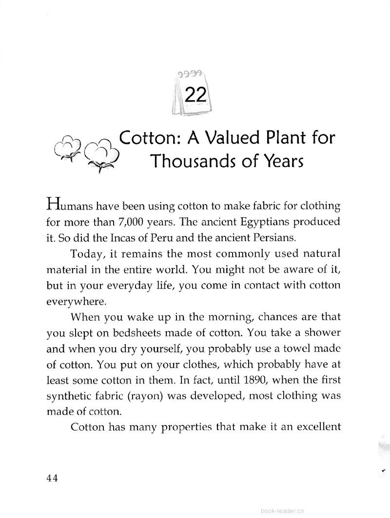 Cotton: A Valued Plant for Thousands of Years绘本故事第2页