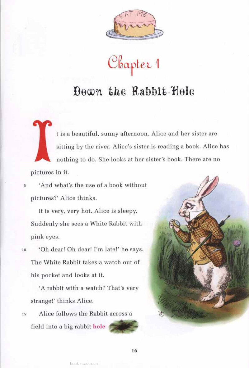 Alics Adventures in Wonderland绘本故事第5页